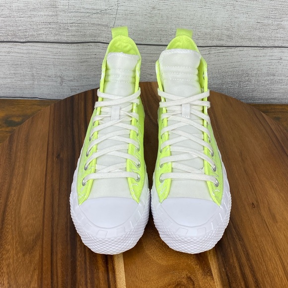 Converse UNT1TL3D Not a Chuck High Top Volt Yellow Shoes Women’s Sneaker Size 8 - Picture 8 of 12